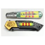 Two Commemorative Knives Honoring Vietnam Veterans