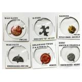 Vintage Hat or Lapel Pins with Various Themes and
