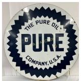 DSP Pure Oil Company Sign, 42 in.