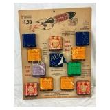 Super-Power Battery Treatment Cardboard Display wi