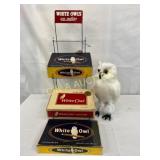 White Owl Metal Cigar Display Rack w/Boxes, 7×20