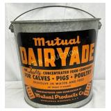25-Pound Mutual Dairyade Galvanized Metal Bucket