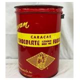 Early 60-Pound Caravan Caracas Chocolate Flavored