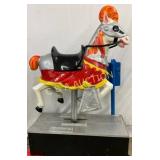 Kiddie Coin-Operated Kiddie Horse Ride, 42in by 19
