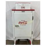 GE Coca-Cola Fishtail Porcelain Refrigerator, Rest