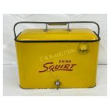 Squirt Drink Box with Handle and Spigot, 18in x 13