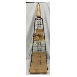 Early Metal Bag Holder with String Spool, 10in x 3