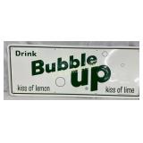 Emb. Bubble Up Self Framed Sign, 30×12 Inches
