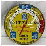 12in. Ditzler Automotive Finishes Glass Front The
