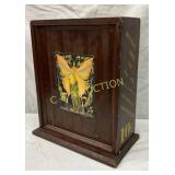 Putnam Fadeless Dyes Wooden Display Cabinet, 15 x