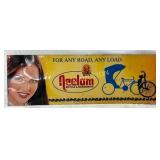Neelam Bicycle & Rickshaw Kit Metal Sign, 16in x 6