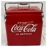 Coca-Cola Metal Cooler, Professionally Restored,