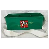 7Up Branded Beverage Carrier, Restored With Should