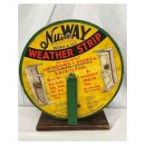 Nu-Way Weather Strip Early Spinner Store Display,