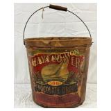 30lb. Mayflower Chocolate Drops Early CB Bucket, 1