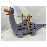 Early Dino the Dinosaur Toy with Plush Body and F
