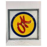 OK Lexan Sign with ï¿½OKï¿½ Design, 36ï¿½36 Inches