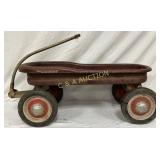 Murray Steel Pull Wagon with Red Paint and Origina