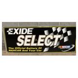 Exide Select NASCAR Official Licensed Emb. Metal S