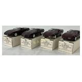 4 Die-Cast 40th Anniversary 1993 Corvette Converti
