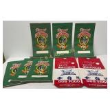 8 Vintage Dog Food Bags, Greenwood Kennel and Tast