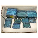 9 Edgeworth Pipe Tobacco Vintage Tins