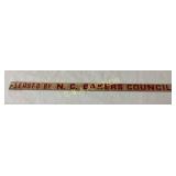 Metal Advertising Sign for N.C. Bakers Council, 20