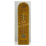 Vintage Kraft Cheese Advertising Wooden Thermomete