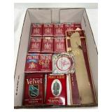 Early Tobacco Items Featuring Pall Mall, Velvet, a