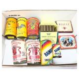 Box Lot of Early Tobacco-Related Items, Including