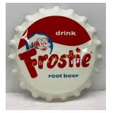 22-Inch Embossed Contemporary Frostie Root Beer Bo