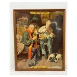 Framed Wilken Family Whiskey Advertising Print, 23