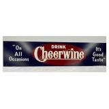 48 x 11 Contemporary Cheerwine Advertising Sign, 1