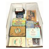 Early Tobacco Memorabilia Including Tins and Packa
