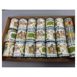 Vintage-Style Store Display Cans Featuring Squaw B