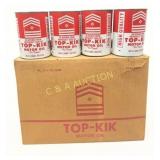 Case of 24 Top-Kik Non-Detergent Motor Oil One-Qua