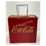 Early Cardboard Coca-Cola Stadium-Style Cooler Box