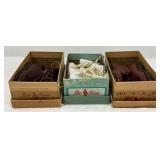 Three Pairs of Red Goose Shoes with Original Boxes