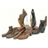 Early Buster Brown and Red Goose Shoes Lot