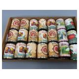 Vintage-Style Store Display Cans Featuring Griffon