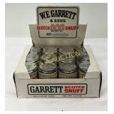 NOS W.E. Garrett & Sons Scotch Snuff New Old Stock