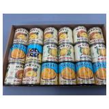 Store Display Cans Featuring Marvel and Santa Fe B