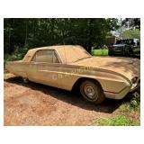 1962 Ford Thunderbird Hardtop Coupe with Red Inter