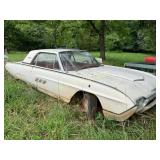 1963 Ford Thunderbird Hardtop Coupe with Red Inter