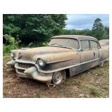 1954 Cadillac Series 62 Four-Door Sedan in Black a