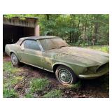 1969 Ford Mustang Convertible with Inline-Six Engi