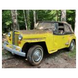 Post-War Willys Overland Jeepster Model 463 Conve