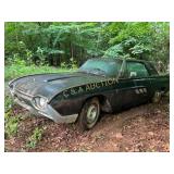 1963 Ford Thunderbird Hardtop Coupe in Black Finis