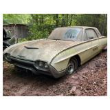 1962 Ford Thunderbird Hardtop Coupe with Original