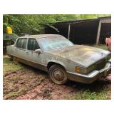 Cadillac Fleetwood Sedan with Red Velvet Interior